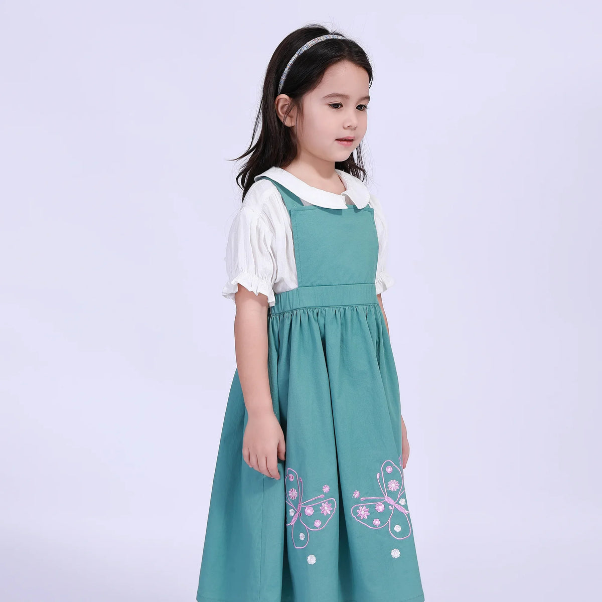 Floral Street Look Dress For Girls Image