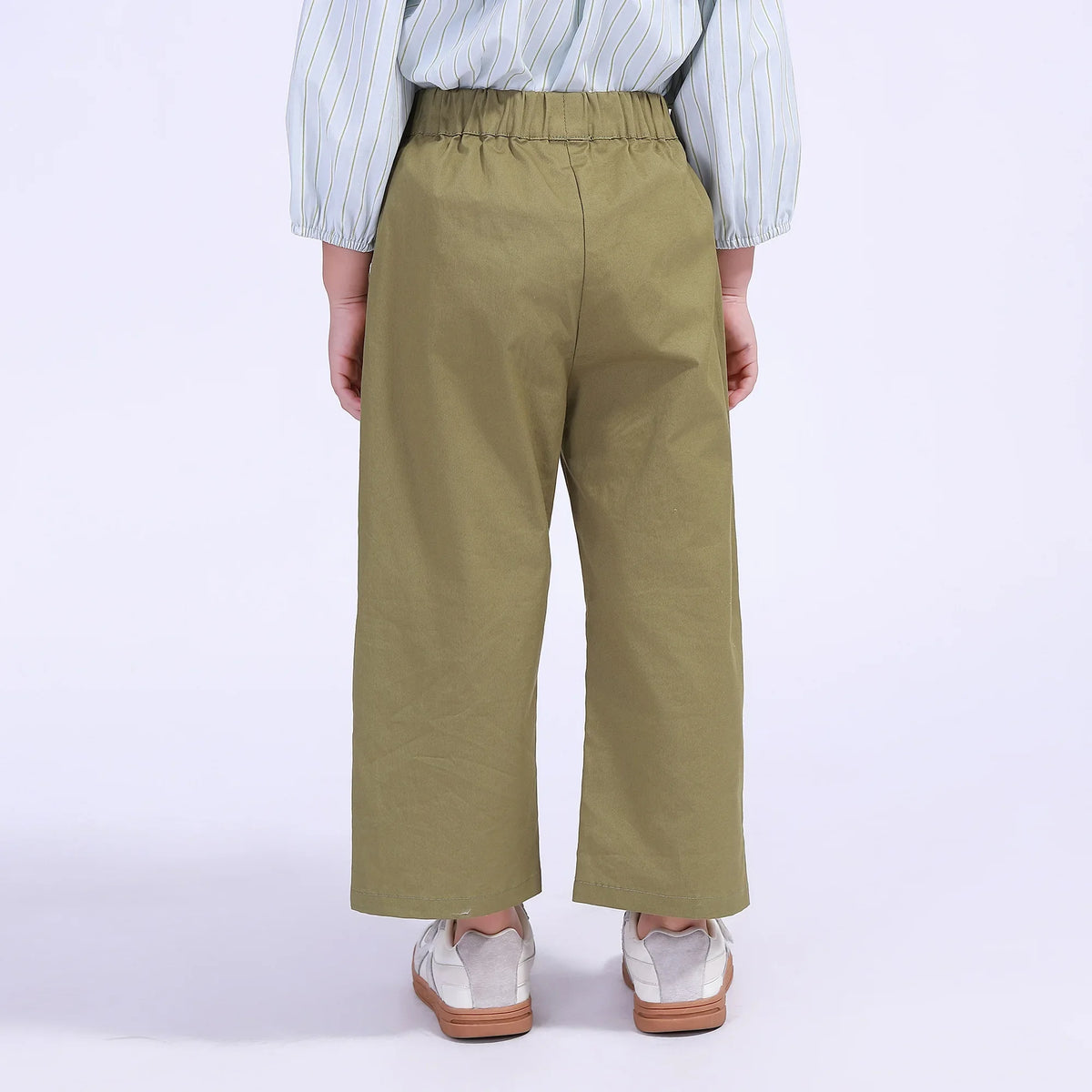 Straight-Leg Street Look Pants For Girls Image