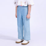 Straight-Leg Street Look Pants For Girls Image