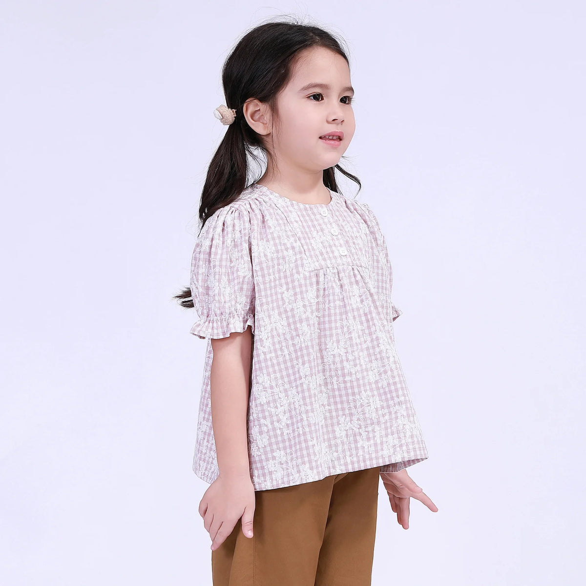 Floral Street Look Blouse For Girls Image