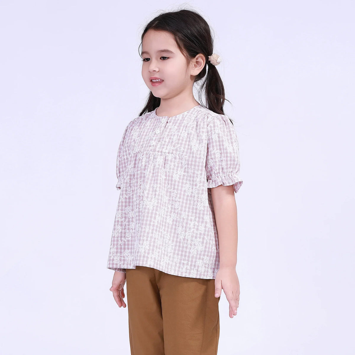 Floral Street Look Blouse For Girls Image