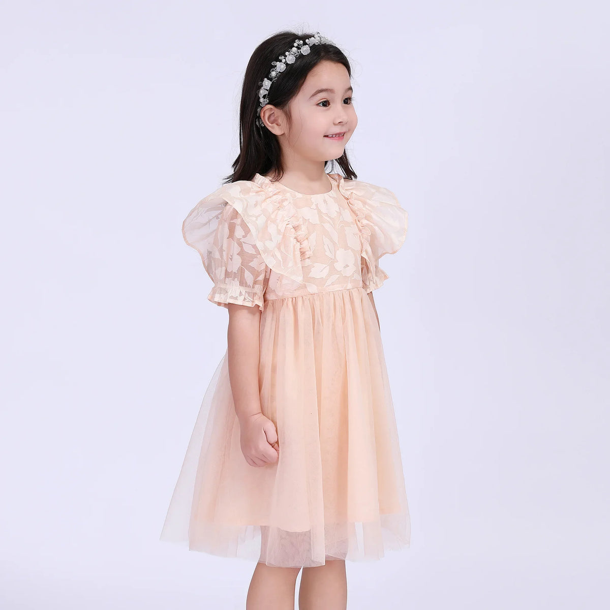 Floral Street Look Dress For Girls Image