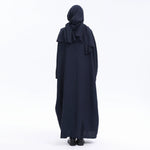 54 Navy 54,145,232,61,- Floral Abaya Abaya For Women Image