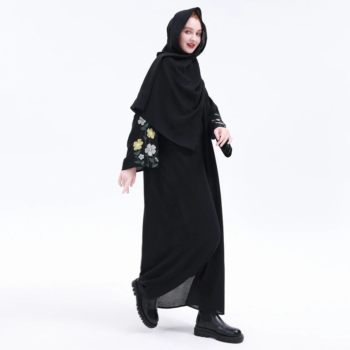 floral abaya abaya for women image