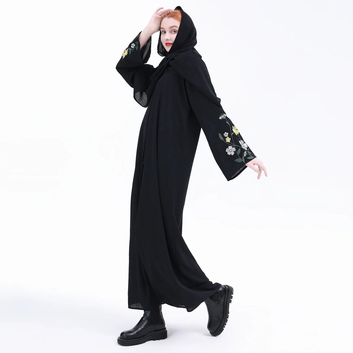 floral abaya abaya for women image