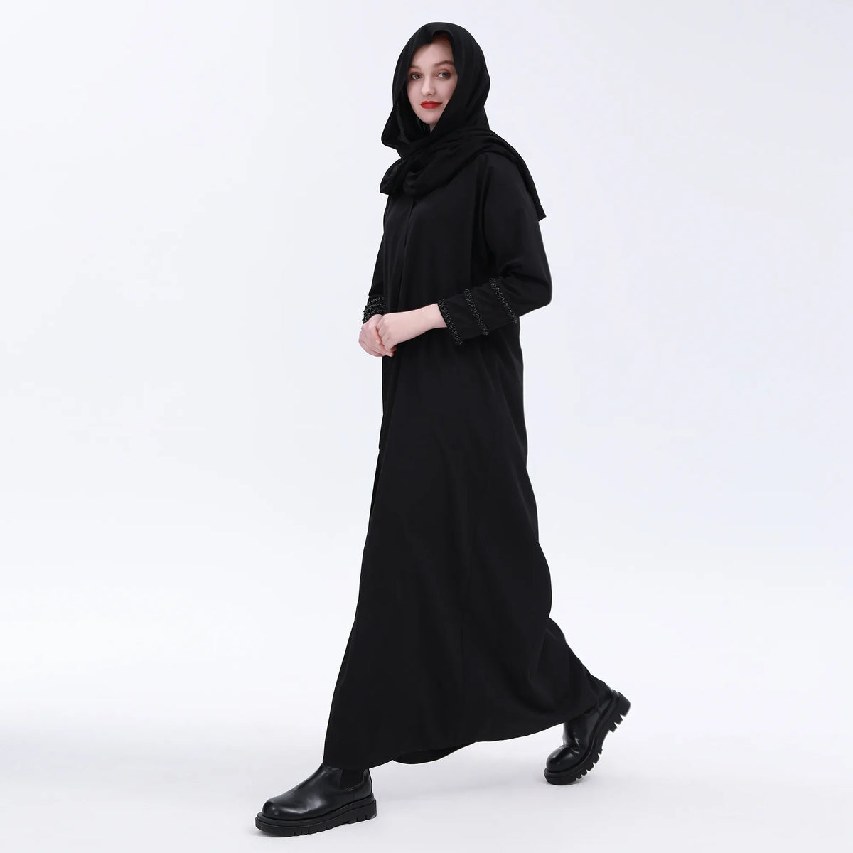 beaded abaya abaya for women image