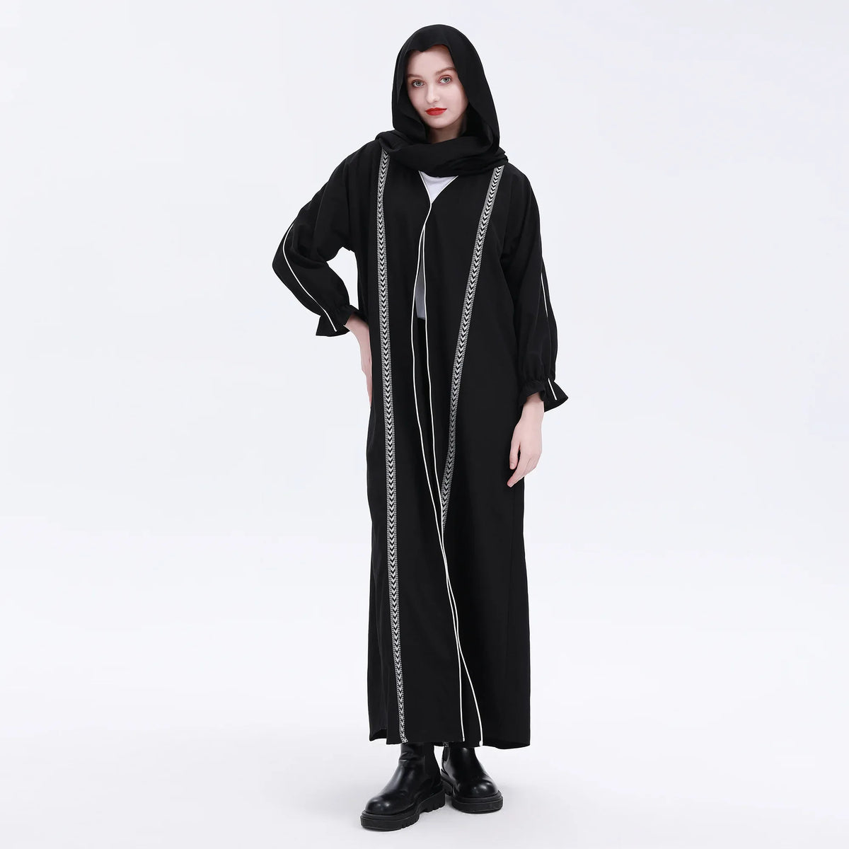 embroidery abaya abaya for women image