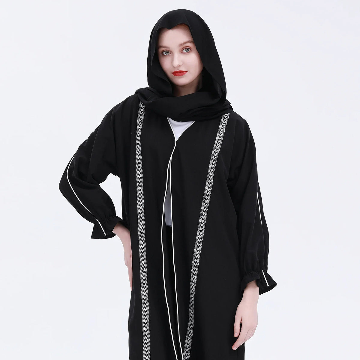 embroidery abaya abaya for women image