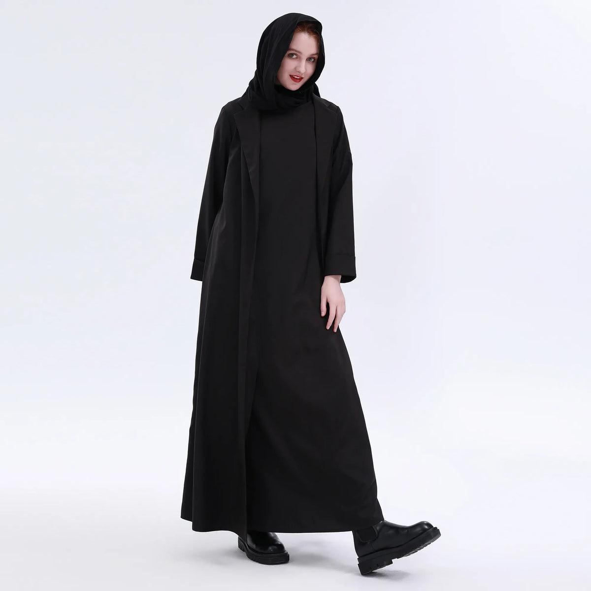 plain abaya abaya for women image