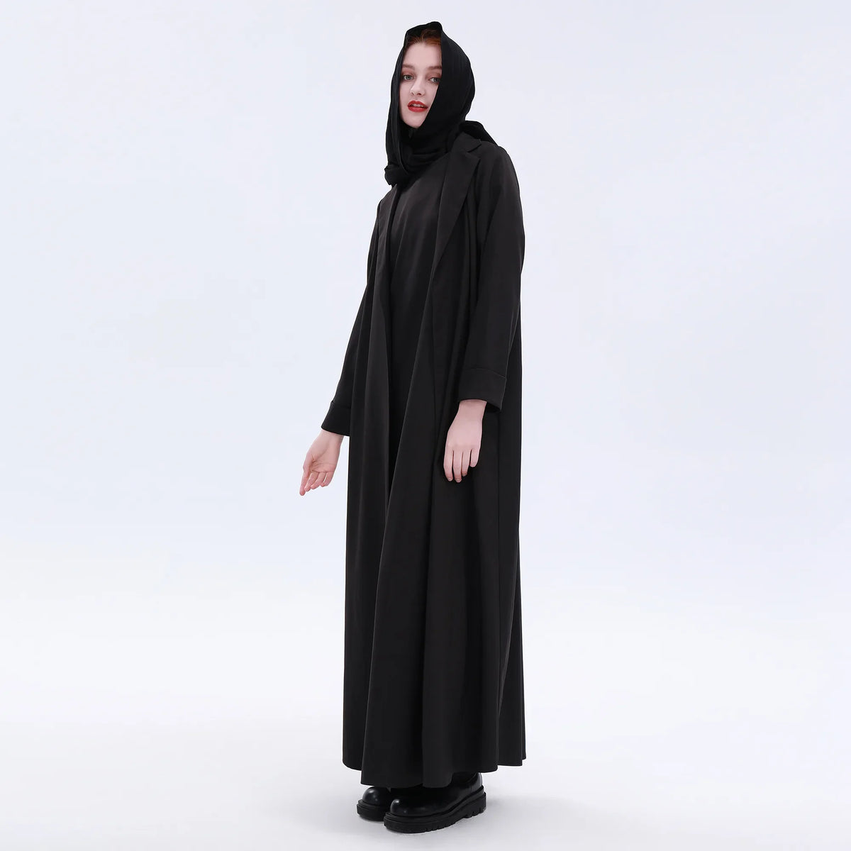 plain abaya abaya for women image