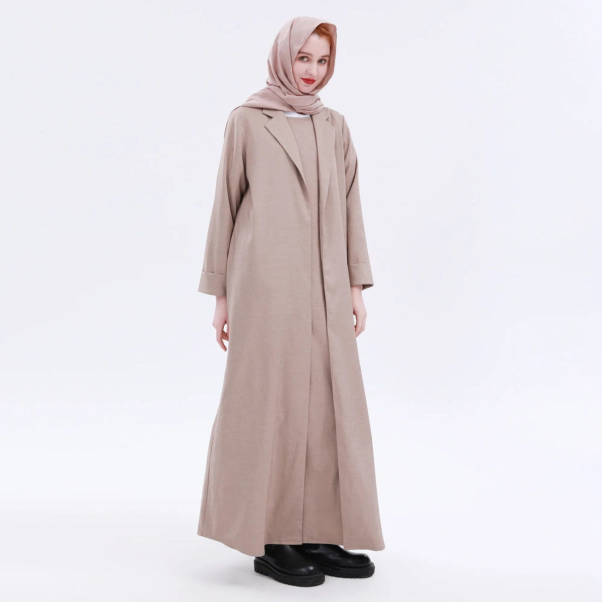 plain abaya abaya for women image