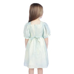 Checked Formal Dress For Girls Image