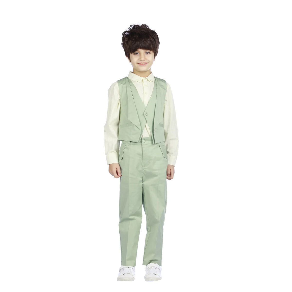 Plain Formal Waistcoat For Boys Image