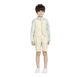 Checked Formal Waistcoat For Boys Image