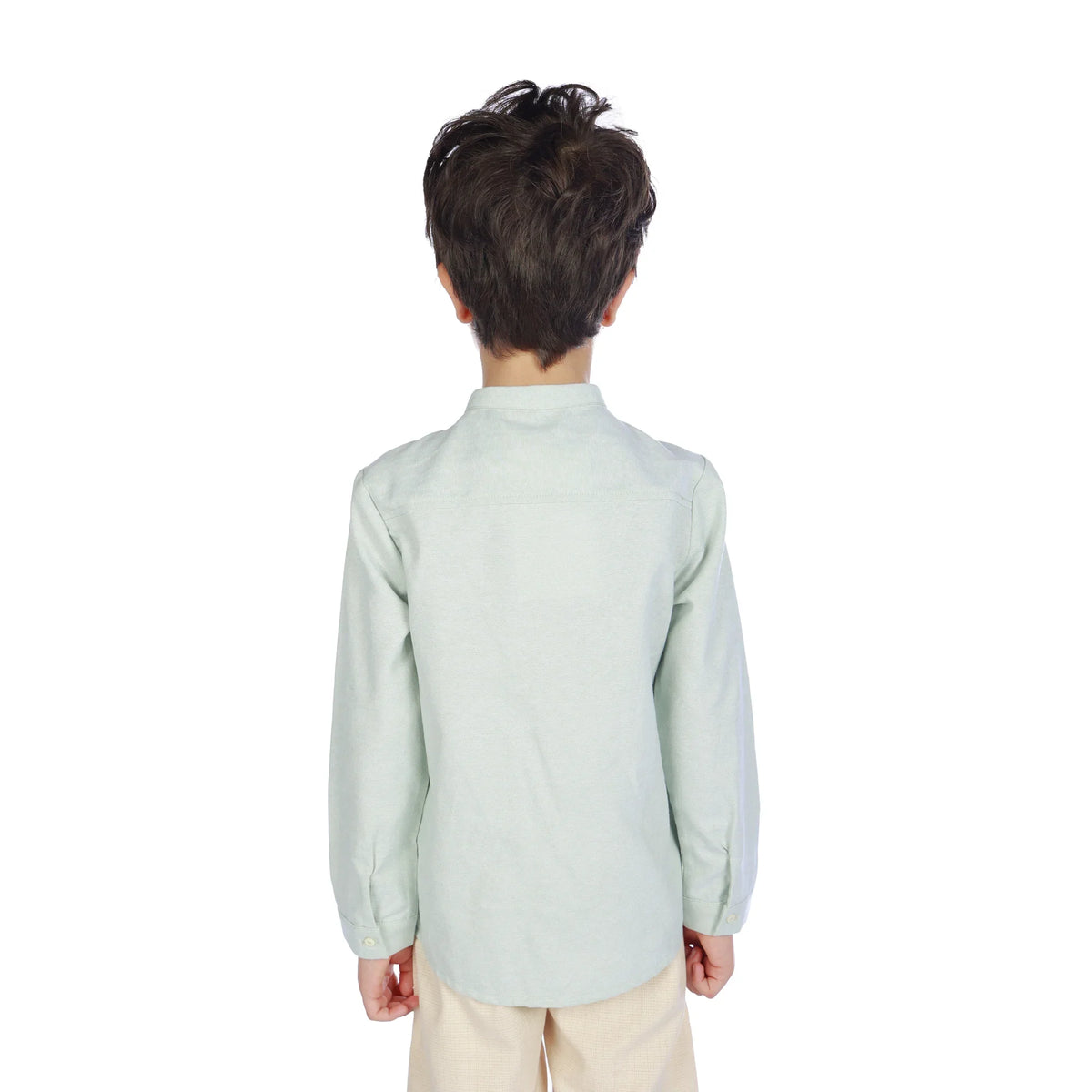 Solid Formal Shirt For Boys Image