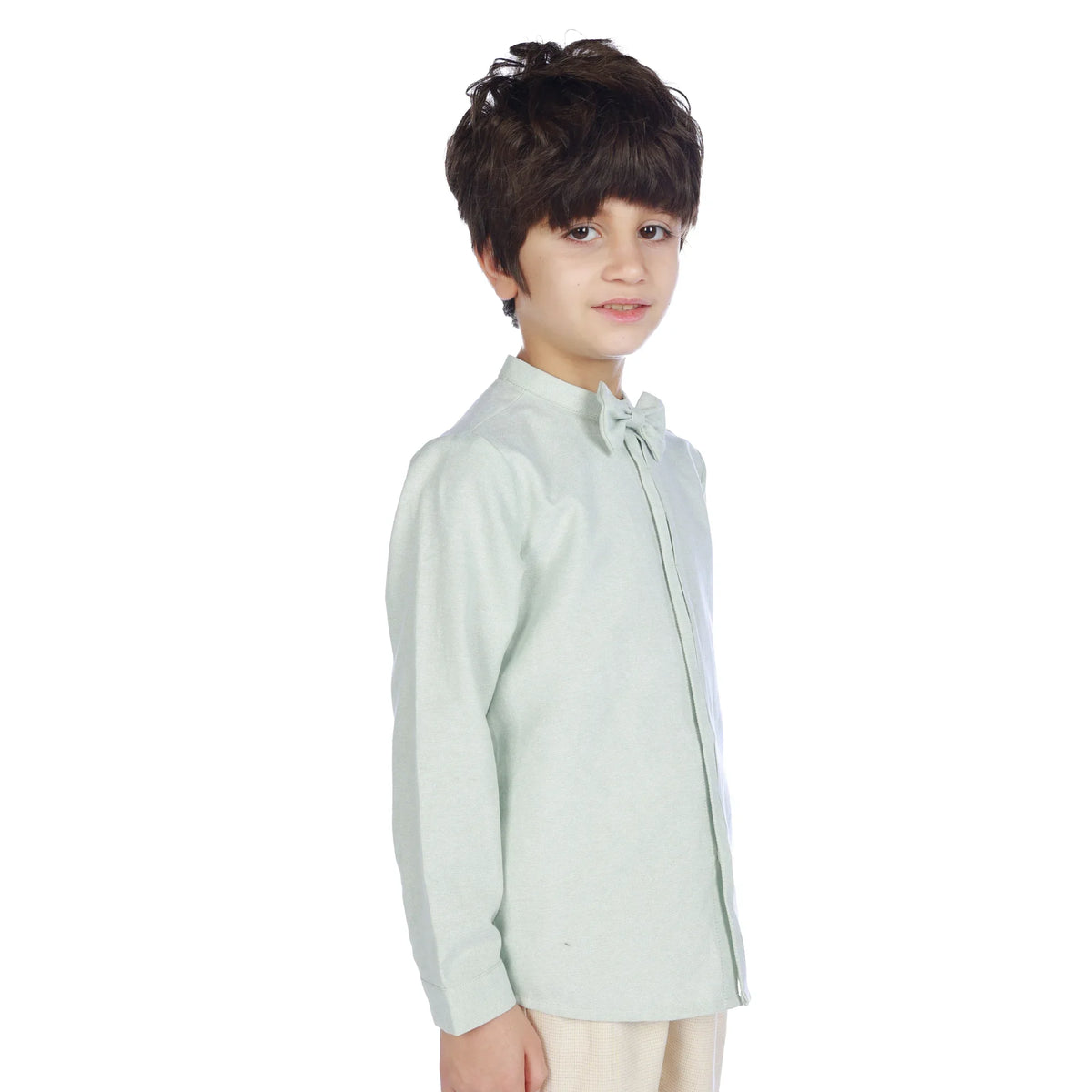 Solid Formal Shirt For Boys Image