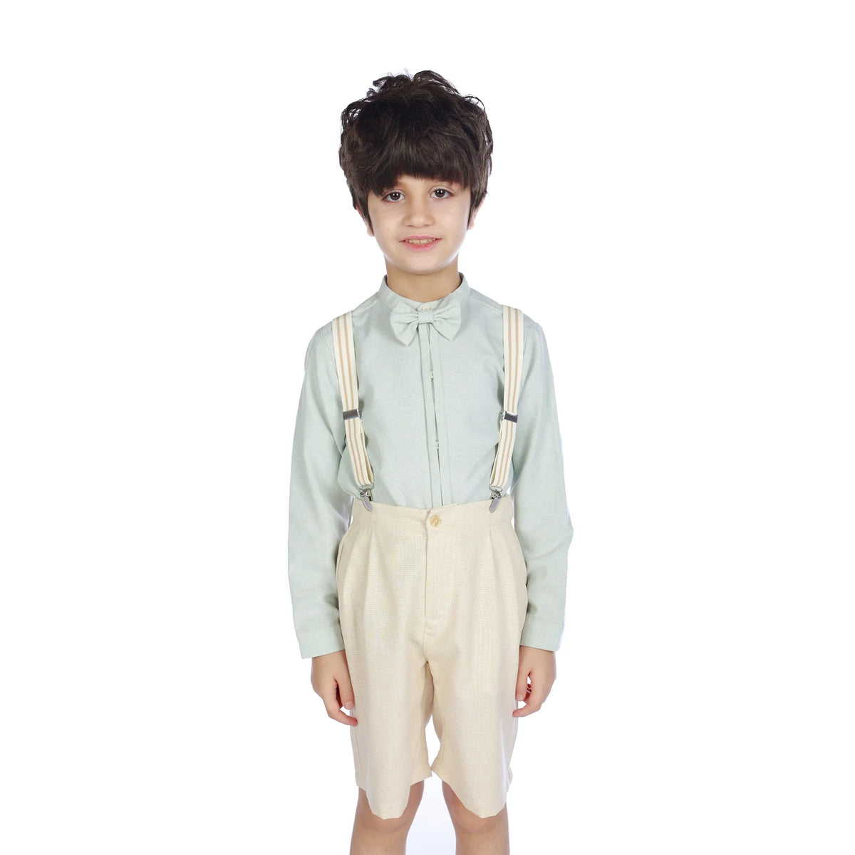 Ordinary Formal Shorts For Boys Beige Image