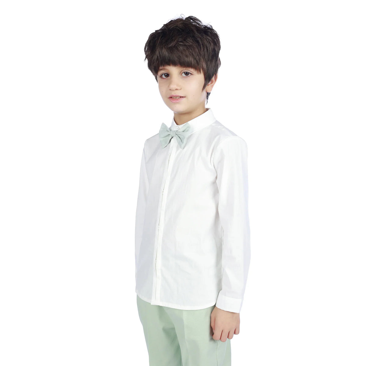 Plain Formal Shirt For Boys Image