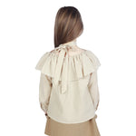 Plain Formal Blouse For Girls Image