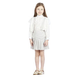 Plain Formal Blouse For Girls Image