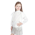 Plain Formal Blouse For Girls Image