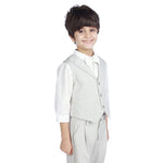 Solid Formal Waistcoat For Boys Image