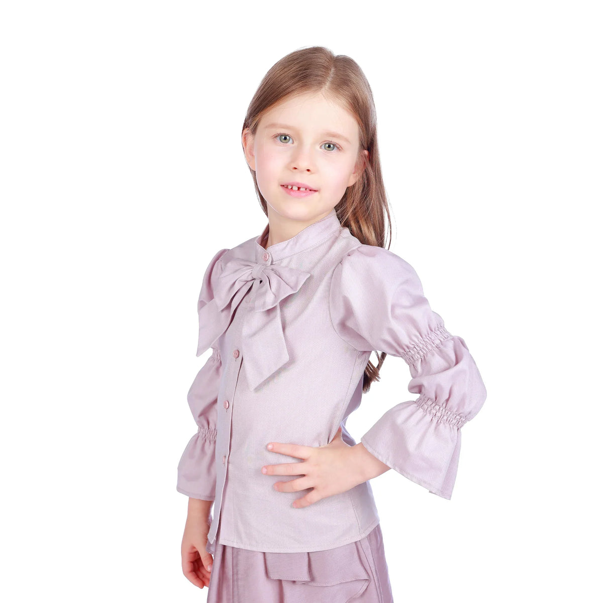 Plain Formal Shirt For Girls Image