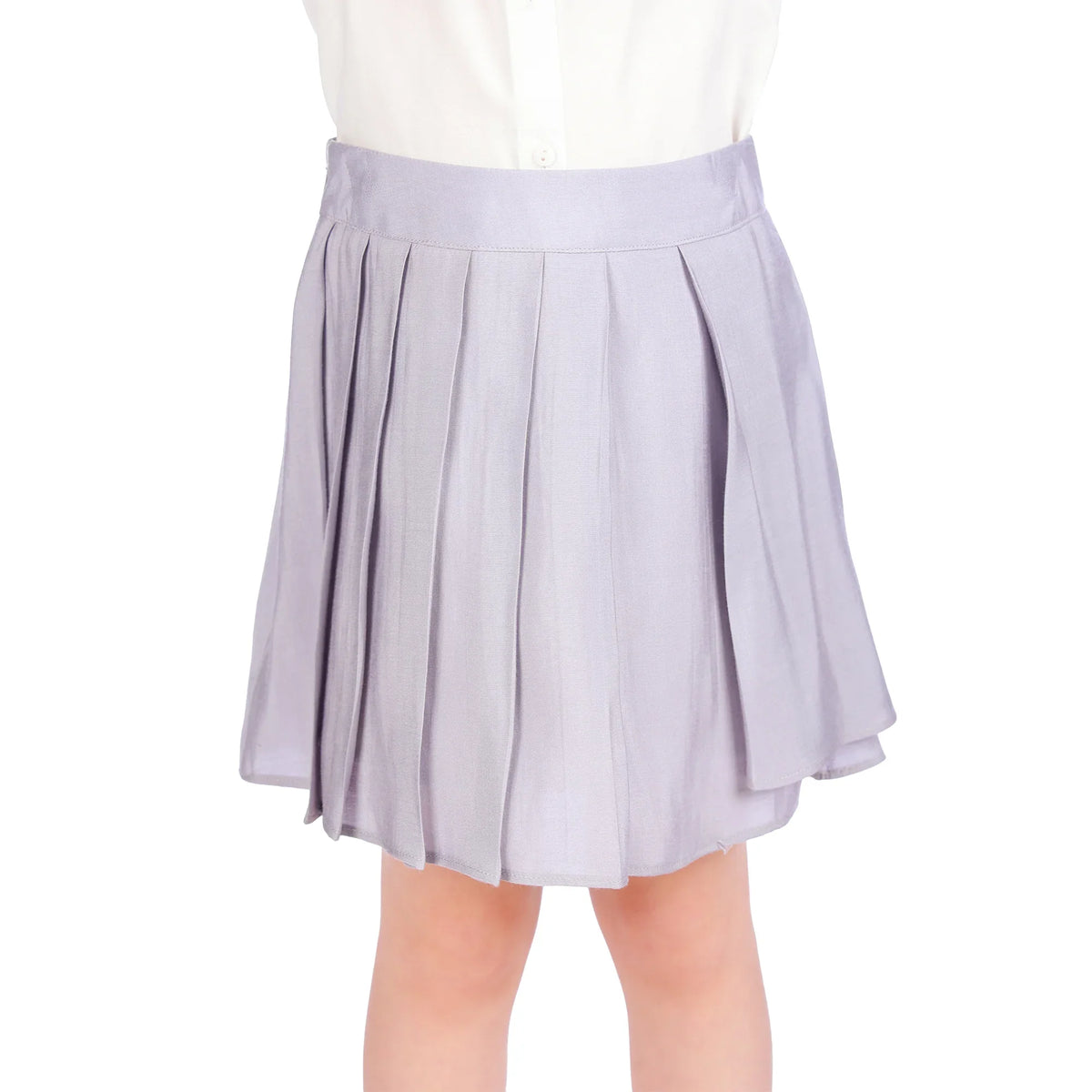 Breaks Formal Skirt For Girls Light Purple Image