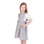 Solid Formal Dress For Girls Image
