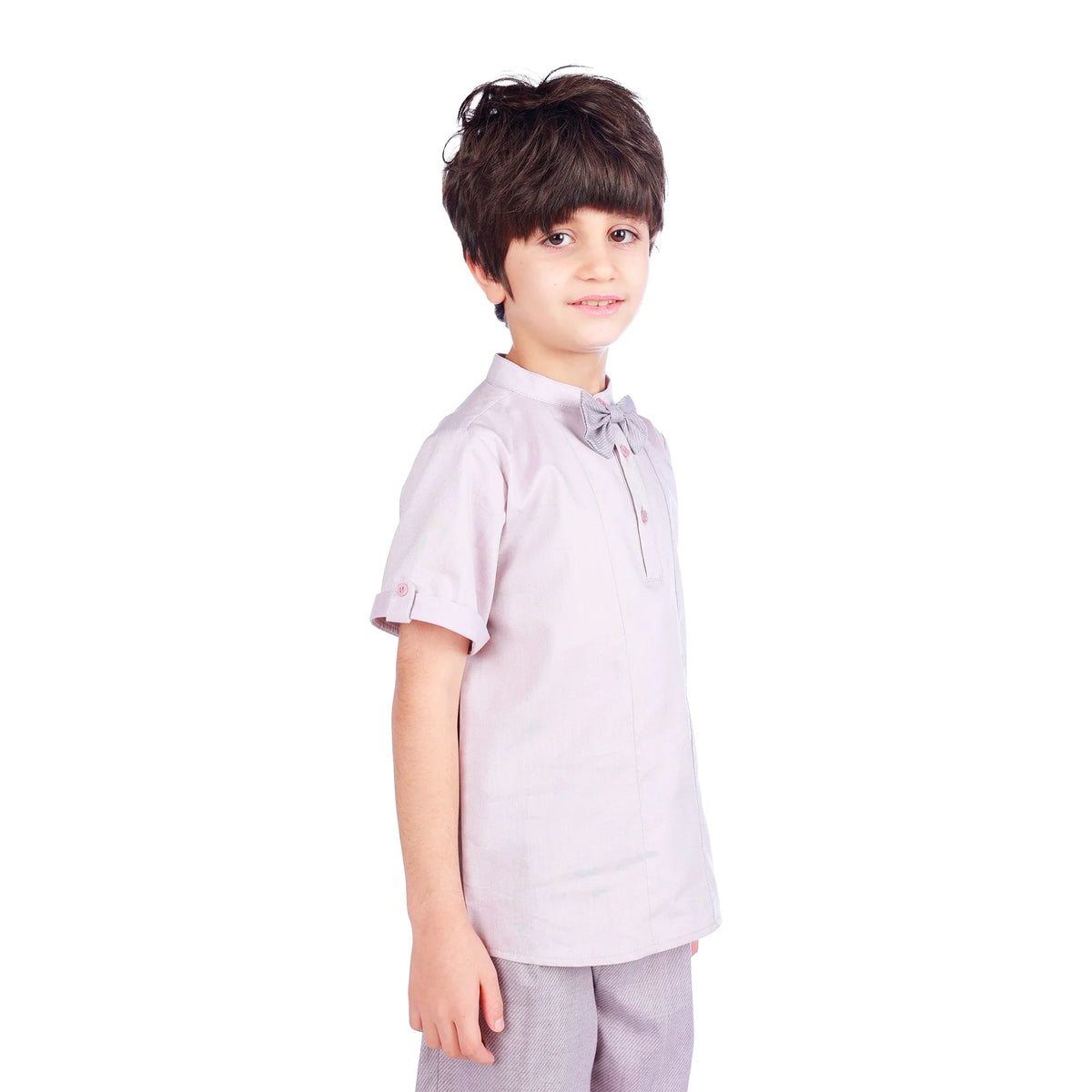 Plain Formal Blouse For Boys Image