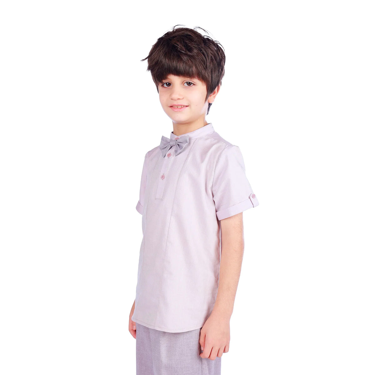 Plain Formal Blouse For Boys Image