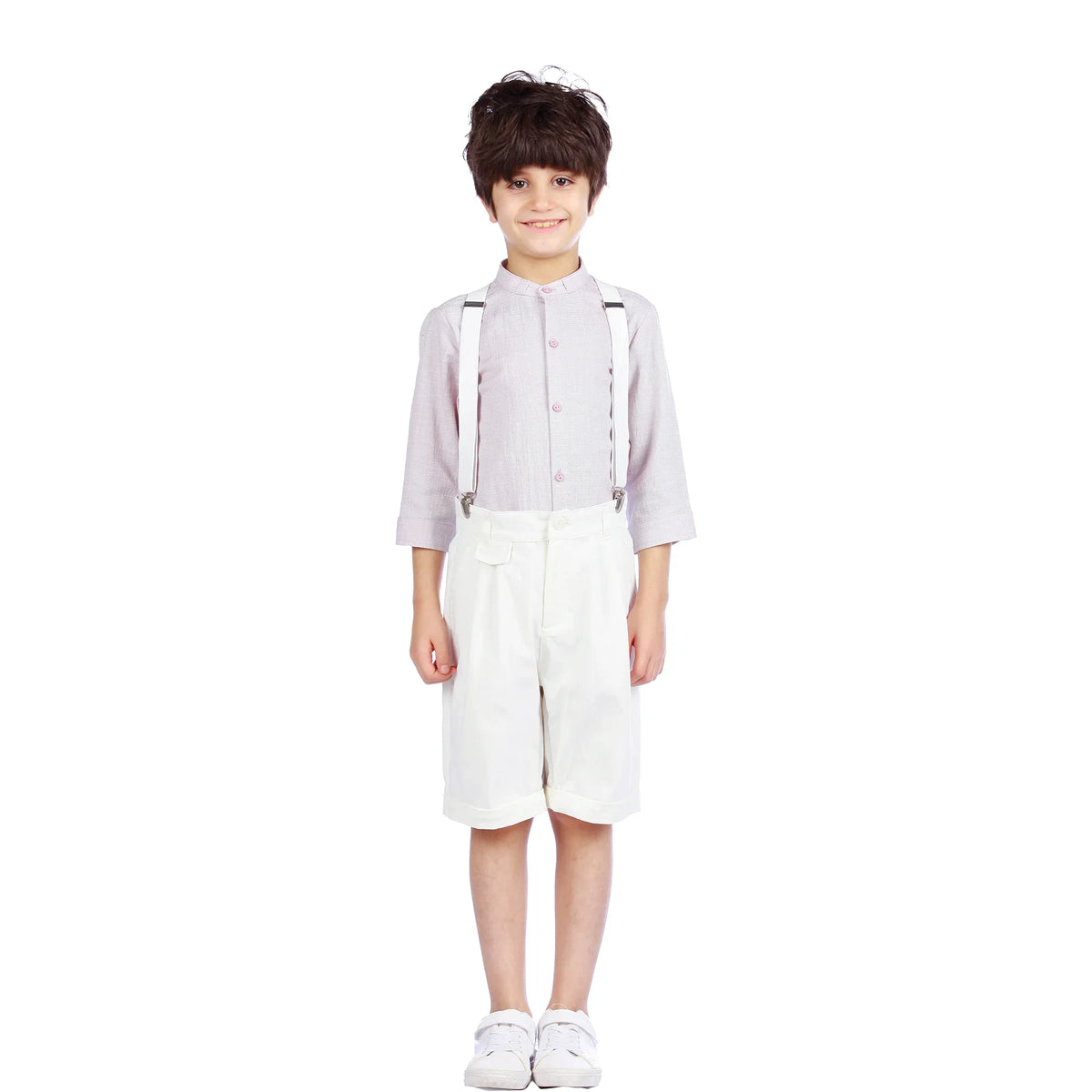 Solid Formal Shirt For Boys Image