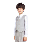 Solid Formal Waistcoat For Boys Image