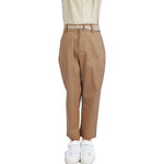 Dark Khaki Ordinary Formal Pants For Boys Image