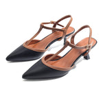 Elegant High Heel Sandals For Women Black Image