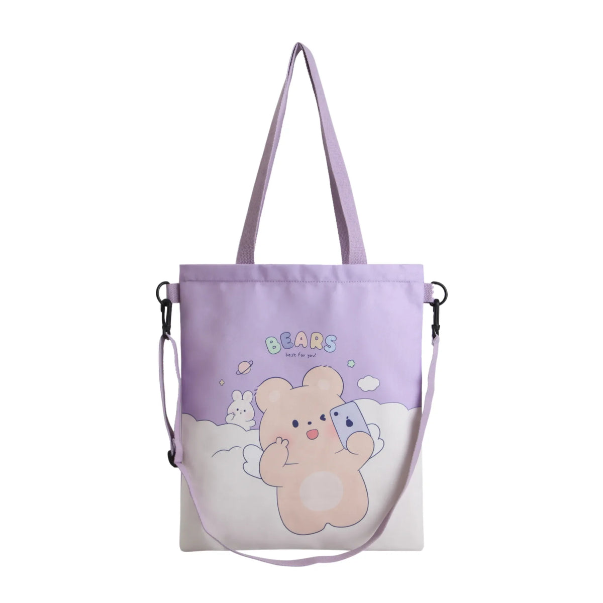 Casual Shoulder Bag For Girls Free Purple Image