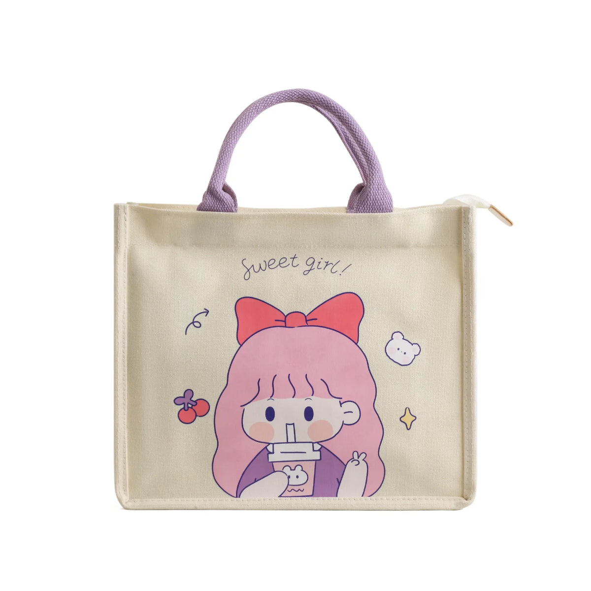 Casual Canvas HandbagFor Girls