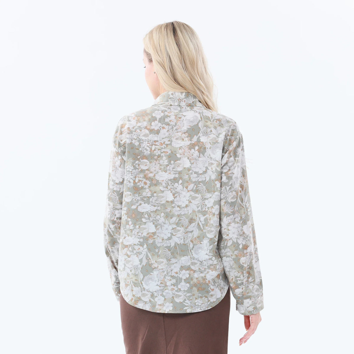 Floral Classic Shirt for Women