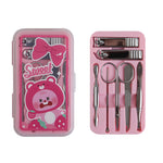 Free Pink 4 Nail Clippers Sets 7pcs/set Image