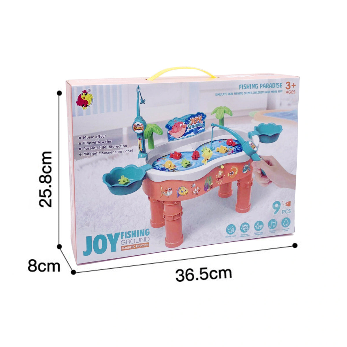 Magnetic Music Fishing Toy Image