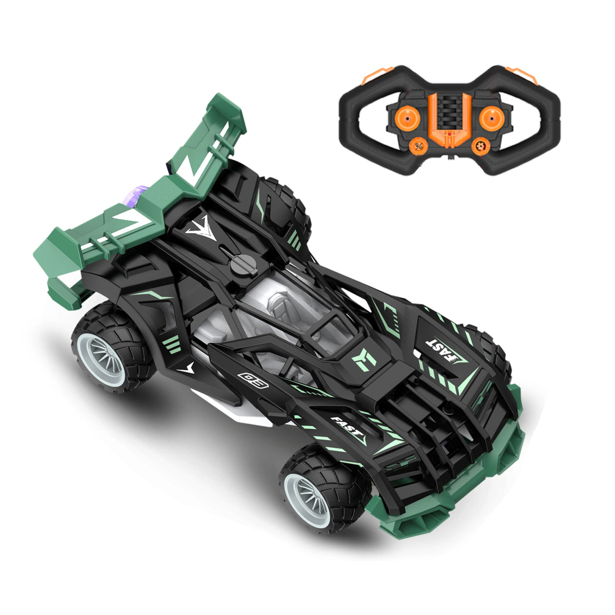 1: 16 Six Way Spray High-Speed Remote Control Vehicle 6Y+ Green Image