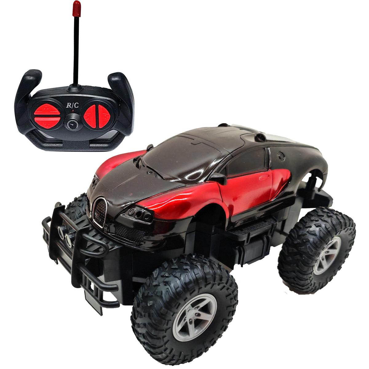 1:16 Five Way Light Remote Control Car 3Y+ Red Image