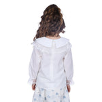Laced Classic Blouse For Girls Image