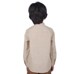 Striped Classic Shirt For Boys Image