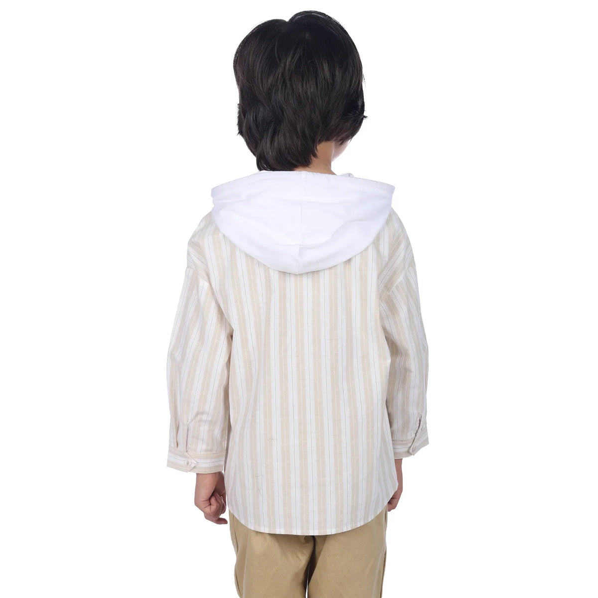 Striped Classic Blouse For Boys Image