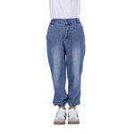 Jeans Blue Washed Jeans Classic Pants For Boys Image
