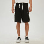 Black Embroidery Shorts for Men Image