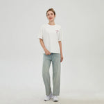 Washed Jeans Pants for Women Image