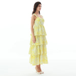 Printed Evening Dress for Women Image