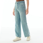 Washed Jeans Pants for Women Image